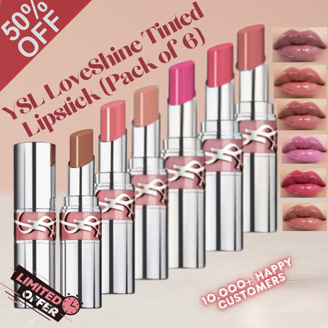 YSL LoveShine Tinted Lipstick - All day hydration with Perfect tint