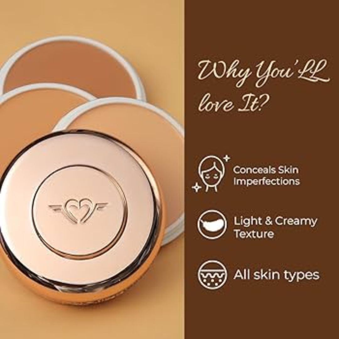 Tender Cream Vegan Foundation (Full Coverage - Long Wear - Hydrating)