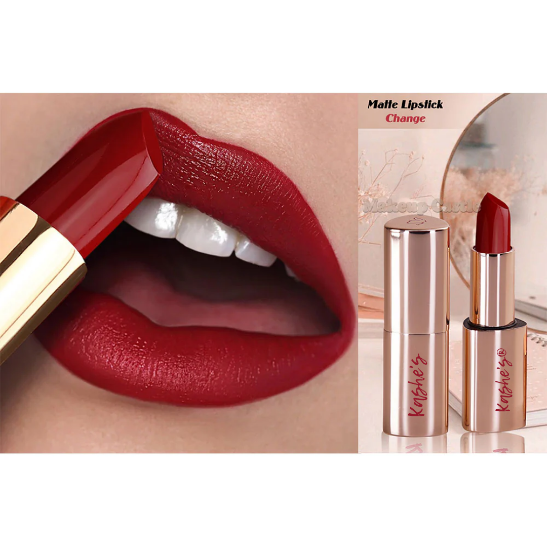Kashe's Luxe Lipstick Collection | Matte Lipstick Set | Irresistible Shades for Every Occasion