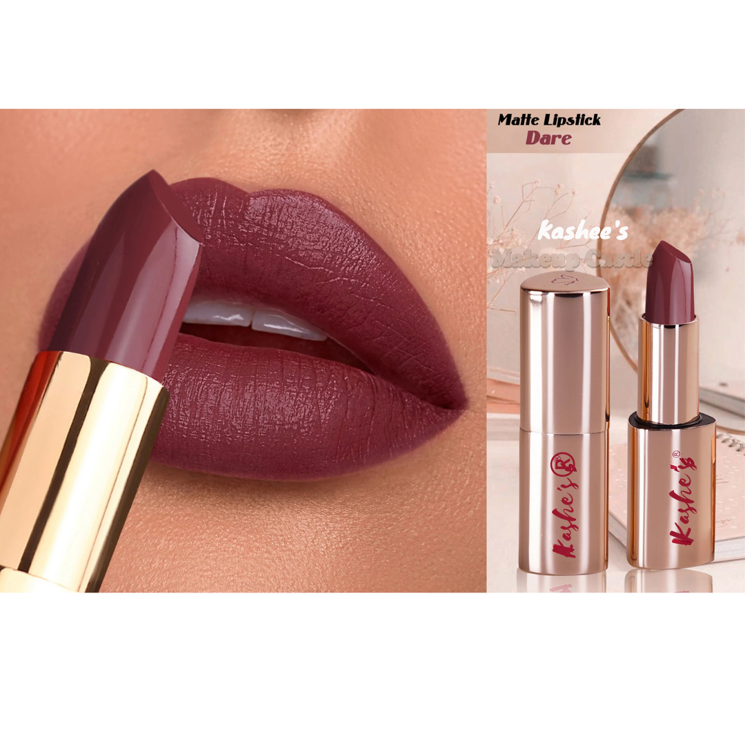 Kashe's Luxe Lipstick Collection | Matte Lipstick Set | Irresistible Shades for Every Occasion