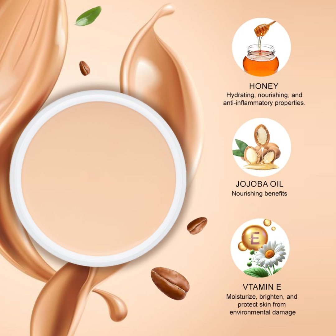 Tender Cream Vegan Foundation (Full Coverage - Long Wear - Hydrating)