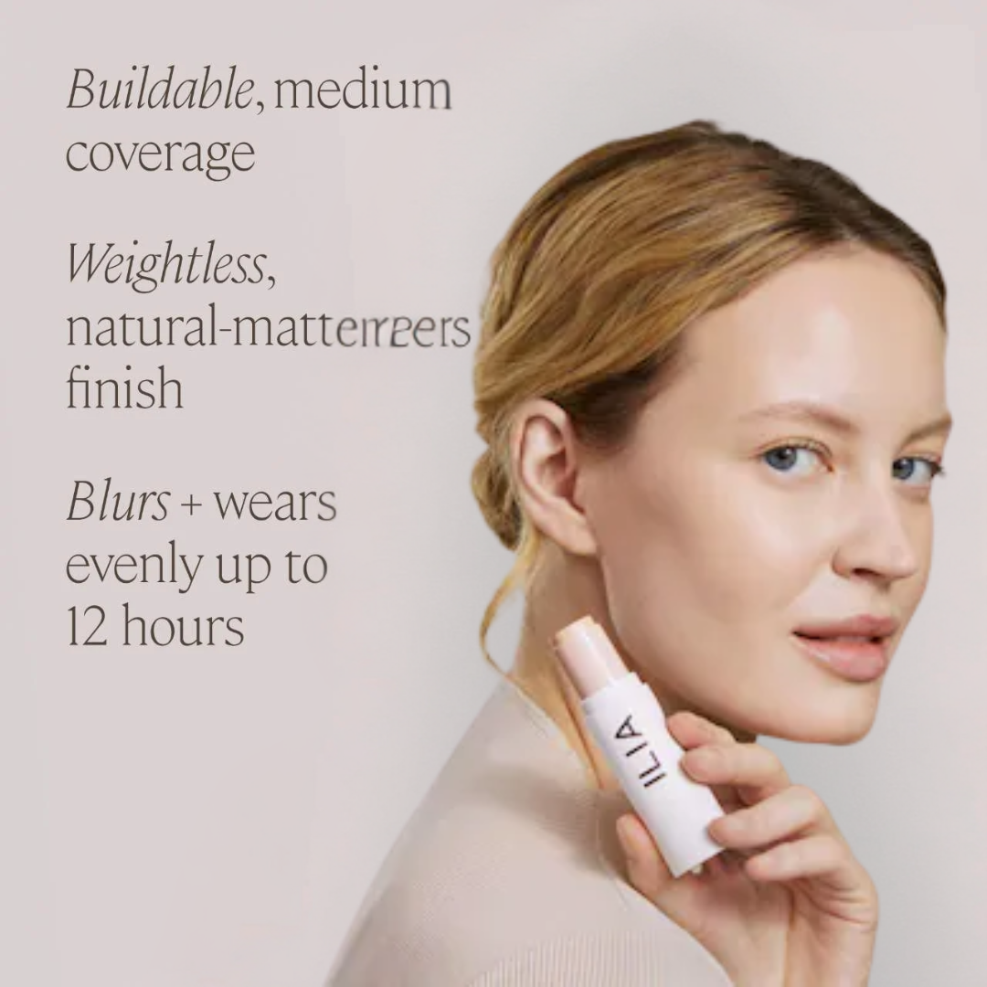 ILIA Flawless Pore Blurring Stick – Foundation + Concealer in One