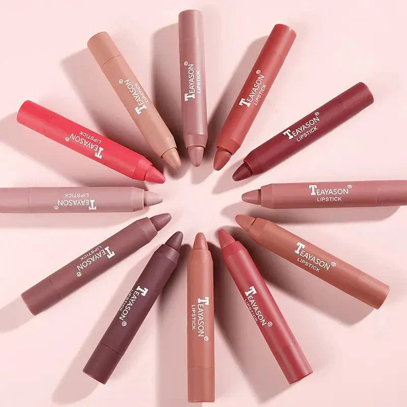3pcs Teayason Velvet Matte Lipsticks Set