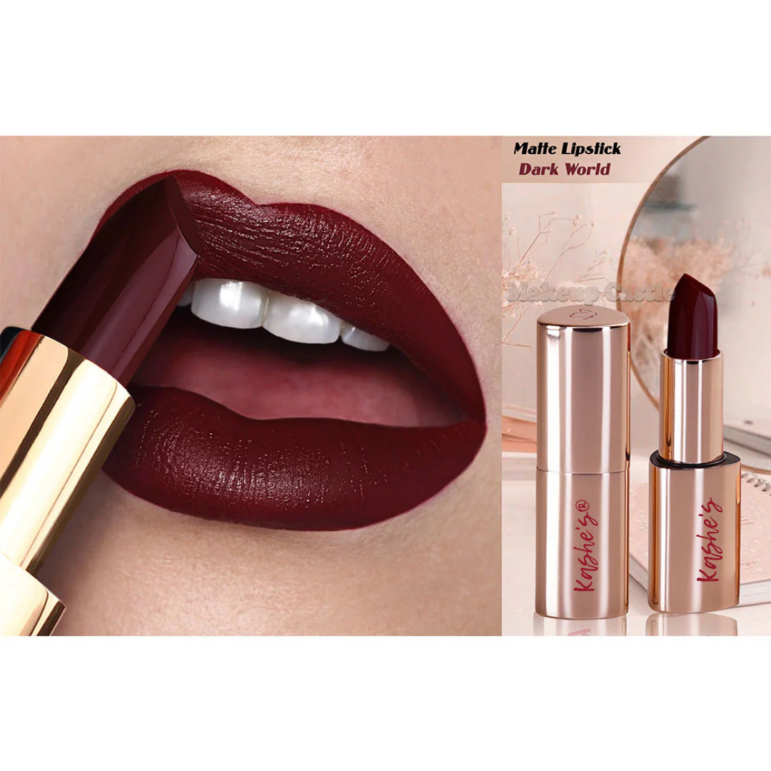 Kashe's Luxe Lipstick Collection | Matte Lipstick Set | Irresistible Shades for Every Occasion
