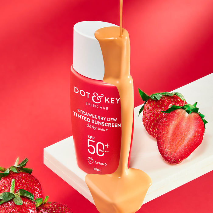 Tinted Sunscreen - Skincare with Makeup (Foundation, Concealer, Moisturizer, Glass Skin and Glow- All in One)