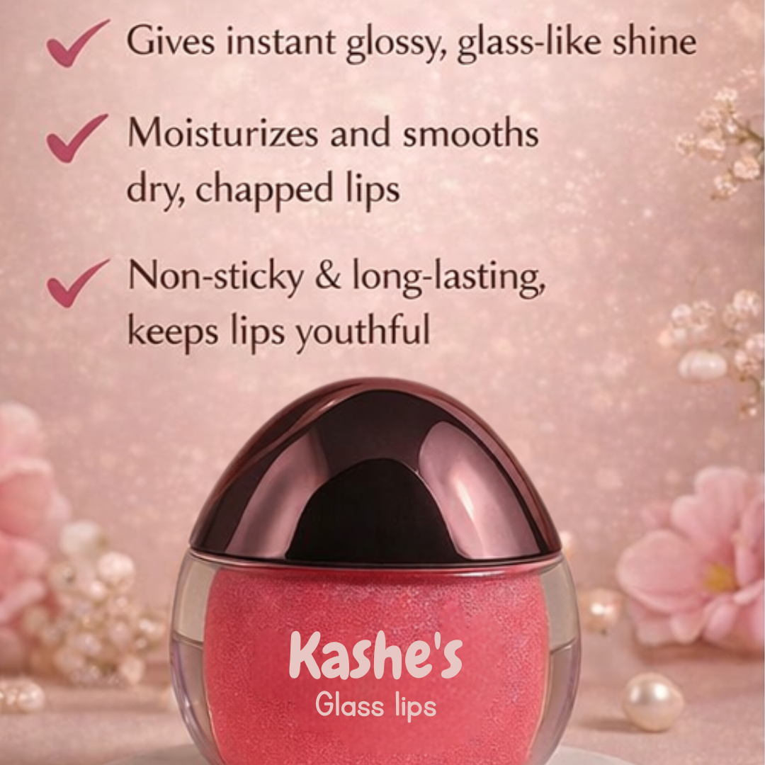 Kashe's Glass Skin Perfection Kit (Foundation, Blush & Lip Balm)