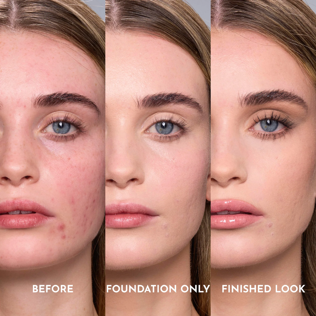 Kashe's Glass Skin Perfection Kit (Foundation, Blush & Lip Balm)