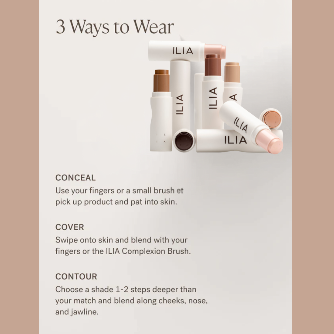 ILIA Flawless Pore Blurring Stick – Foundation + Concealer in One