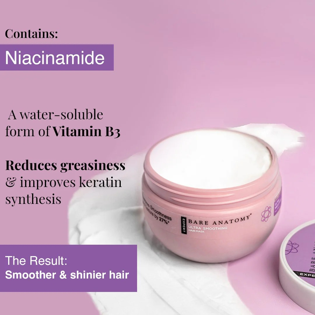 Bare Anatomy Ultra Smoothing Hair Mask - Keratin Treatment at Home