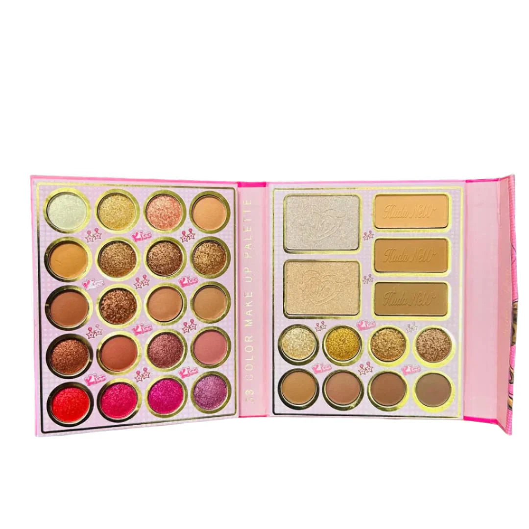 Huda New 33 Colors Makeup Book Palette