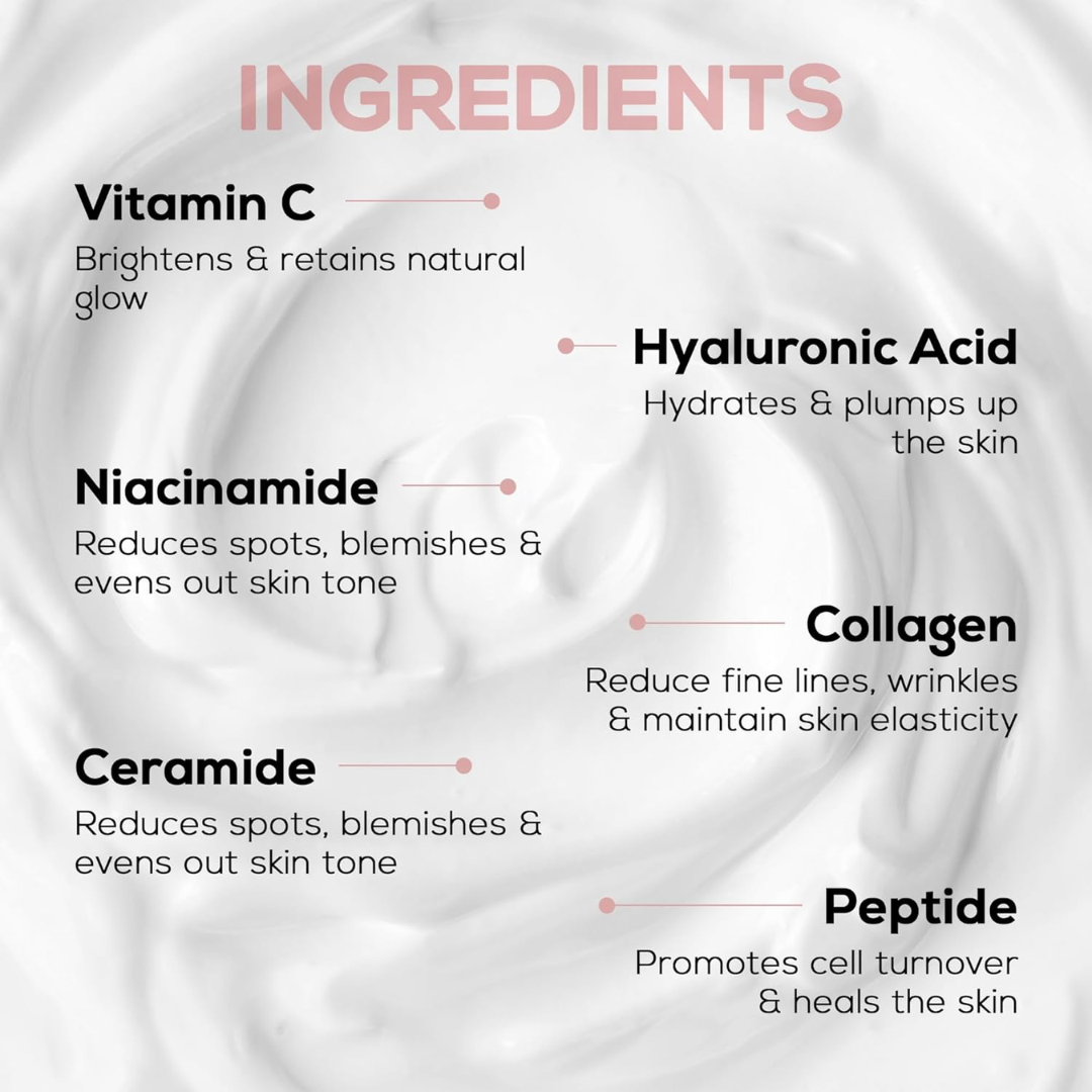 RENEE Immortal Face Cream | All-in-One Brightening & Anti-Aging Moisturizer | Repairs Skin Barrier, Hydrates, Evens Tone
