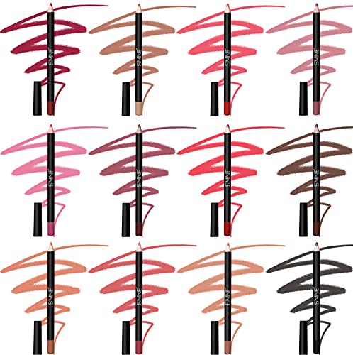 Buy Pack of 12 Matte Lipsticks💄✨ & Get Free 6Pcs Professional Lip Pencils Set