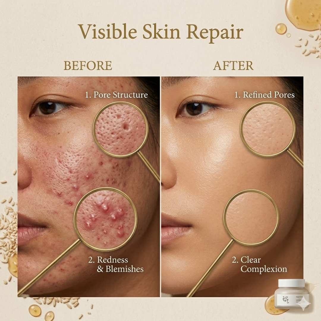 Beauty of Joseon Ground Rice and Honey Glow Mask | Gentle Exfoliation, Deep Hydration & Brightening Glow for All Skin Concerns