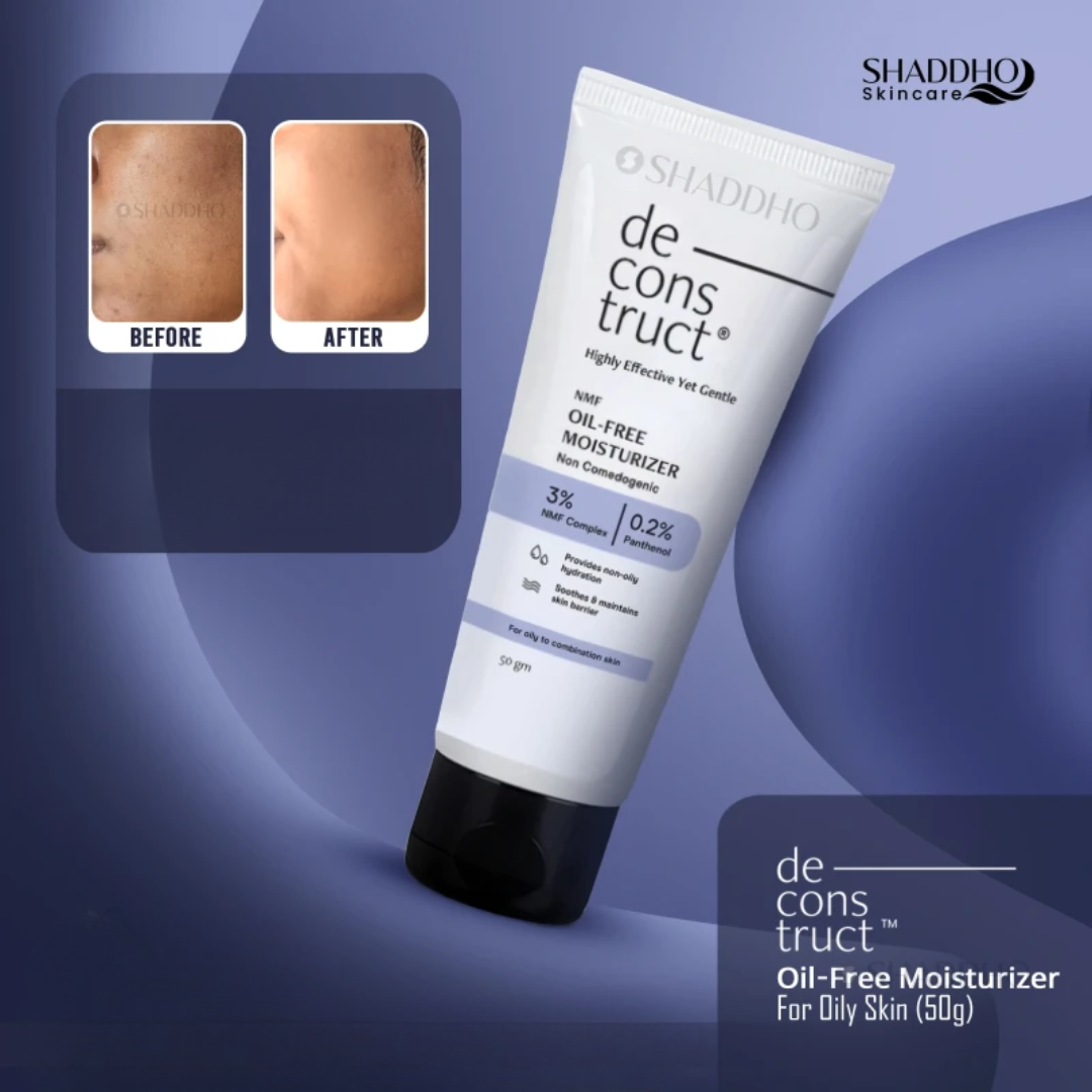 Oil-Free Moisturizer - Quick absorb & instant glow + hydration