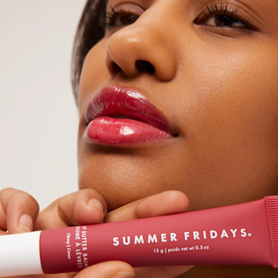 Summer Fridays Lip Butter Balm Pack of 3 | Hydrating, Moisturizing & Softening Vegan Lip Balm