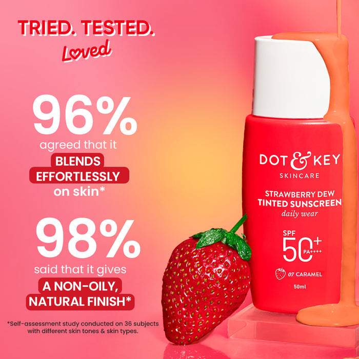 Tinted Sunscreen - Skincare with Makeup (Foundation, Concealer, Moisturizer, Glass Skin and Glow- All in One)