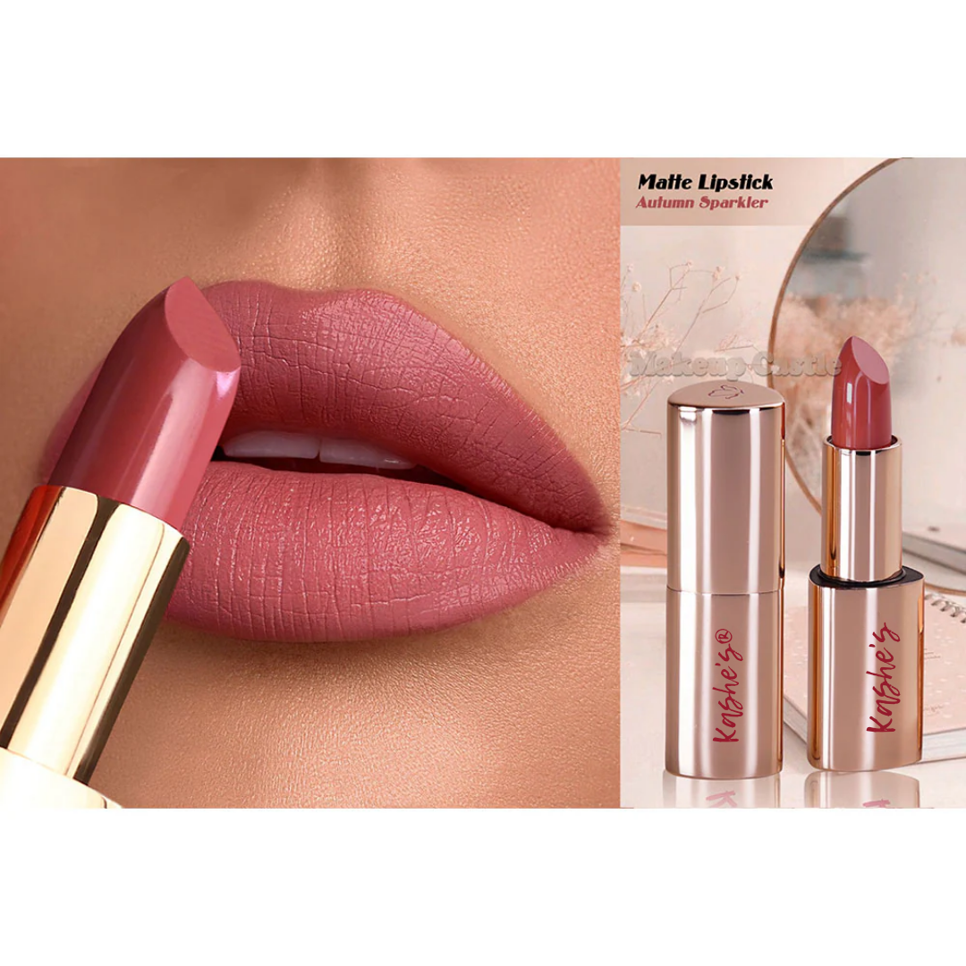 Kashe's Luxe Lipstick Collection | Matte Lipstick Set | Irresistible Shades for Every Occasion