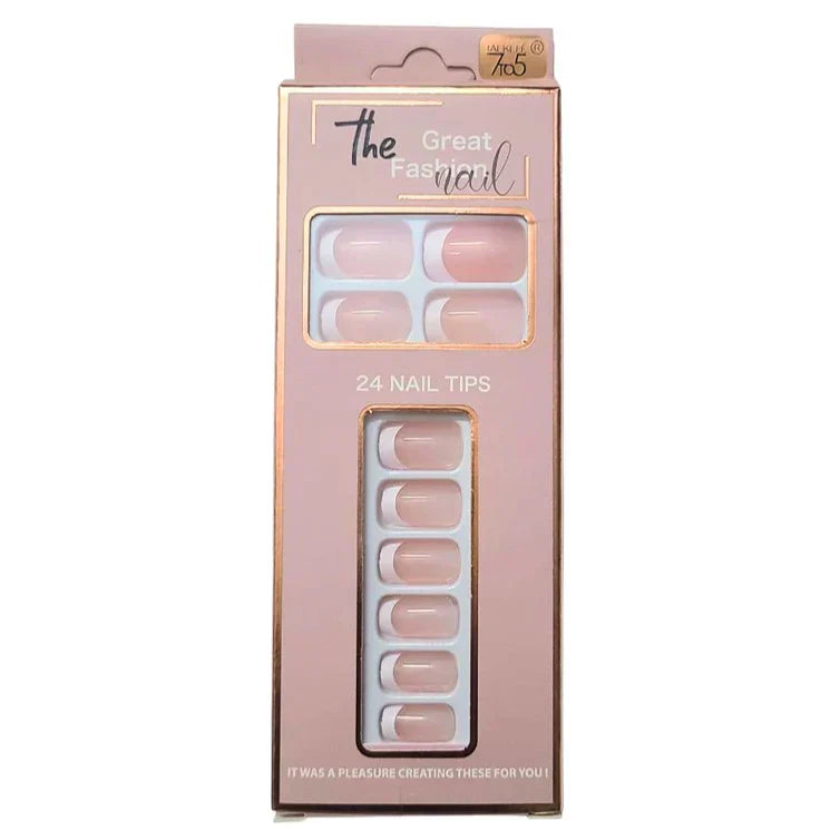 24 Pcs Artificial Nails For Women
