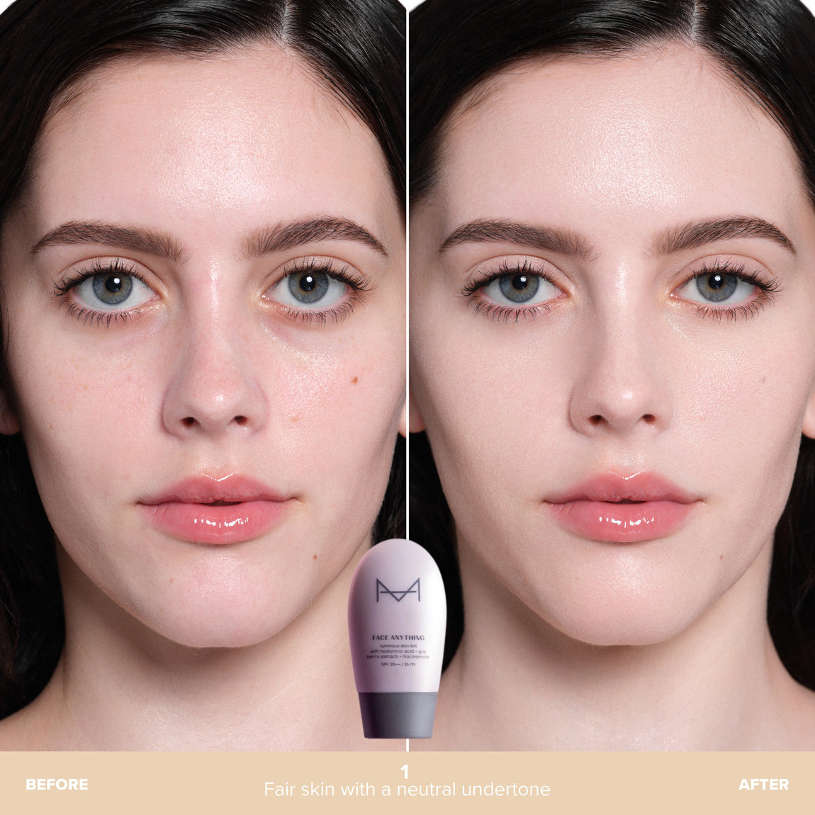 HOM Skin Tint - Flawless, Long-lasting & waterproof (Awarded with 2025's  best Skin tint)