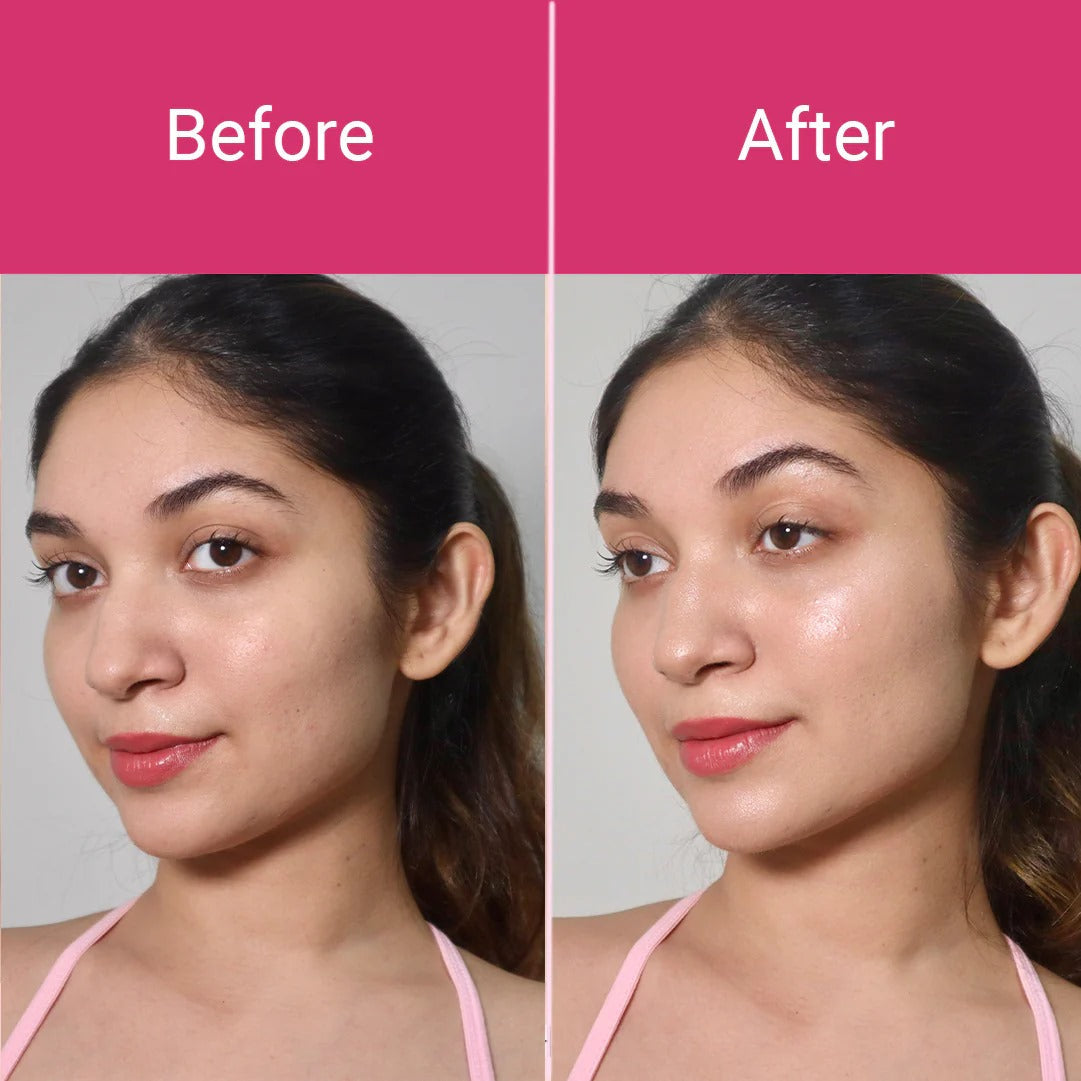 Suroskie Face Prep Bundle (Moisturizer Cum Primer + Rose Mist) - Flawless, Dewy & Long-lasting Makeup - Pore Minimizer & hydration (Best for all Skin Types)