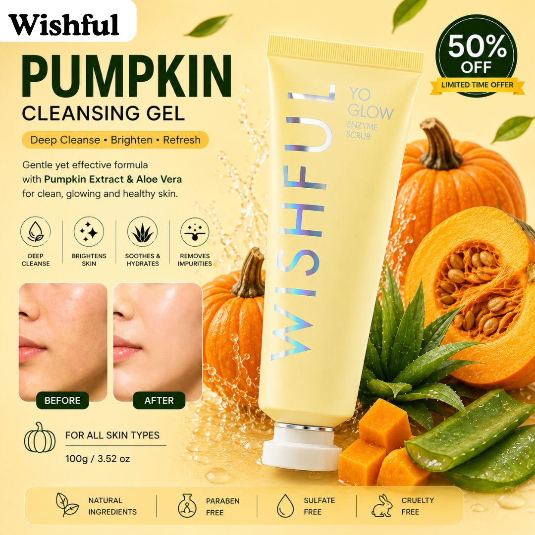 Wishfull Pineapple Cleansing Gel – 50% OFF – Deep Cleanse, Brighten & Refresh – With Pineapple Extract & Aloe Vera – Gentle Yet Effective – Removes Impurities, Brightens Skin, Soothes & Hydrates – For All Skin Types